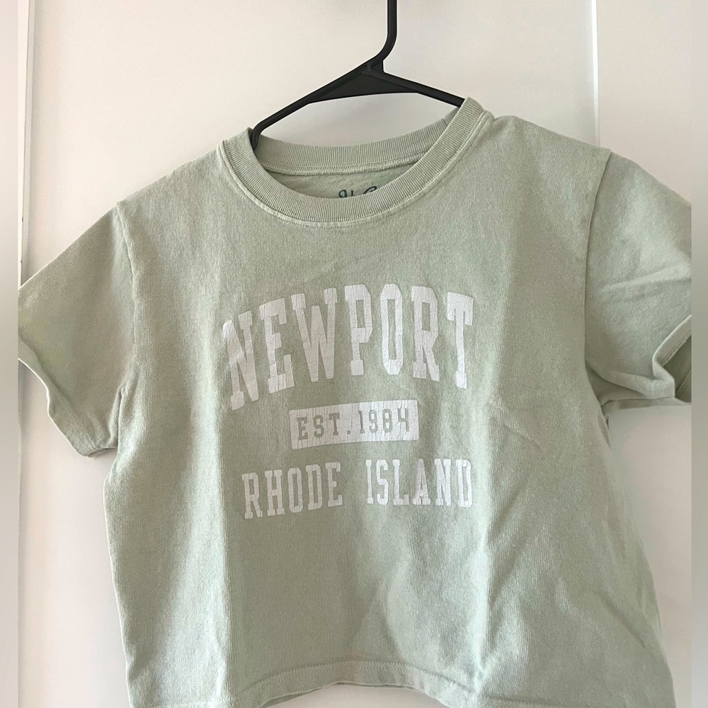 Crop Tshirt by John Gault sold at Pac Sun